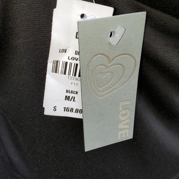 Stunning black halter dress Sleeveless NWT - Picture 5 of 7